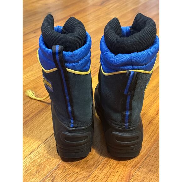 Alpine Design Boots Youth Size 11 blue black Snow Winter Pull On - Picture 3 of 8